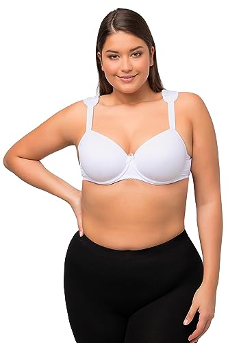 Ulla Popken Damen große Größen Übergrößen Plus Size BH-Trägerpolster, 4er-Pack multicolor 1Size 721666900-1 von Ulla Popken