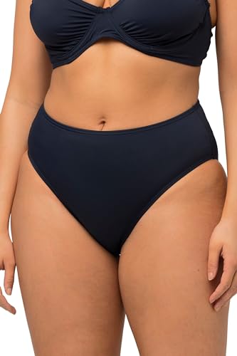 Ulla Popken Damen Bikinislip Bikini, Marine, 42 EU von Ulla Popken