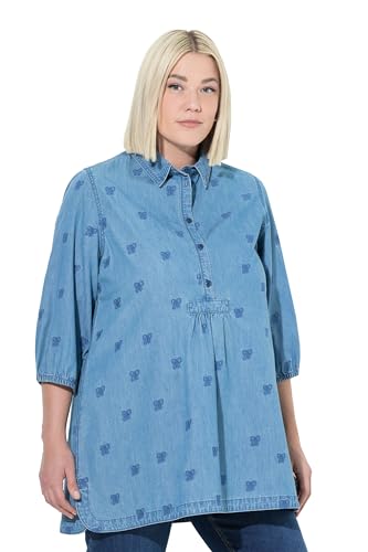 Ulla Popken Damen große Größen Übergrößen Plus Size Bluse mit Stickerei von Ulla Popken