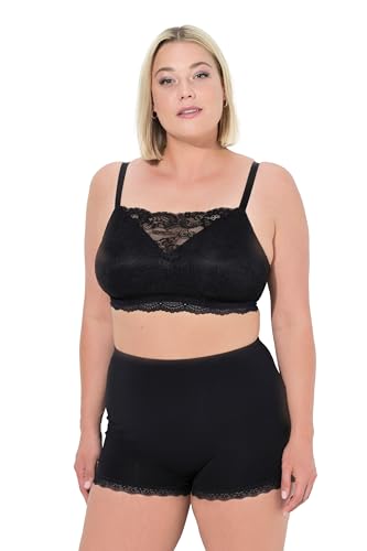 Ulla Popken Damen große Größen Übergrößen Plus Size Bralette, Foamcups, Lace von Ulla Popken