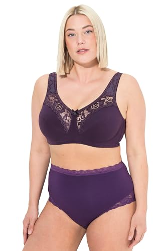 Ulla Popken Damen große Größen Übergrößen Plus Size Entlastungs-BH Kelly, Spitze, ohne Bügel, Cup C-E Ulla Popken Damen große Größen Übergrößen Plus Size Entlastungs-BH Kelly, Spitze, ohne Bügel, Cup C-E von Ulla Popken