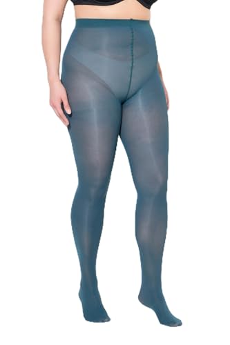 Ulla Popken Damen große Größen Übergrößen Plus Size Essential Mikrofaser-Strumpfhose, 60 den von Ulla Popken