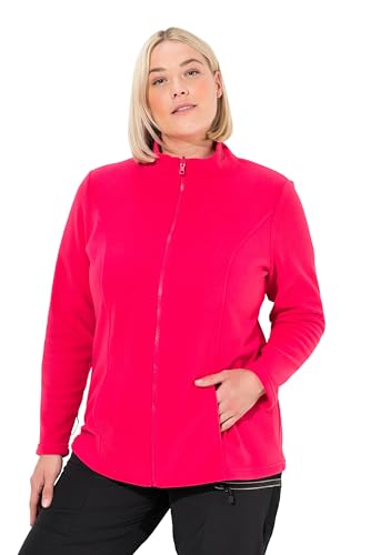 Ulla Popken Damen große Größen Übergrößen Plus Size Fleecejacke, Baukastensystem, Innenjacke, Stehkragen von Ulla Popken