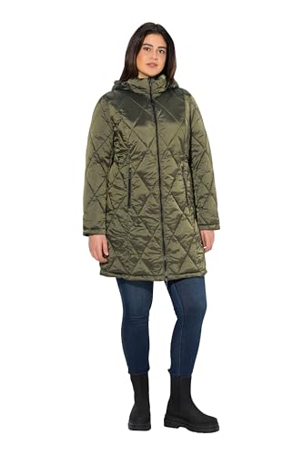Ulla Popken Damen große Größen Übergrößen Plus Size HYPRAR Steppjacke, Kapuze, 2-Wege-Zipper, Zipptaschen Flaschen grün 50+ 833343434-50+ Ulla Popken Damen große Größen Übergrößen Plus Size HYPRAR Steppjacke, Kapuze, 2-Wege-Zipper, Zipptaschen Flaschen grün 50+ 833343434-50+ von Ulla Popken