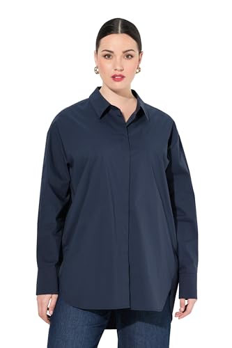 Ulla Popken Damen große Größen Übergrößen Plus Size Hemdbluse, Perlmuttknöpfe, Oversized, Hemdkragen, Langarm Ulla Popken Damen große Größen Übergrößen Plus Size Hemdbluse, Perlmuttknöpfe, Oversized, Hemdkragen, Langarm von Ulla Popken
