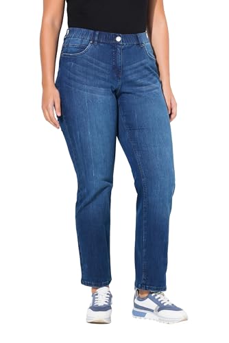 Ulla Popken Damen große Größen Übergrößen Plus Size Jeans Mandy, weites, gerades Bein, Komfortbund Blue Denim 46 835555902-46 Ulla Popken Damen große Größen Übergrößen Plus Size Jeans Mandy, weites, gerades Bein, Komfortbund Blue Denim 46 835555902-46 von Ulla Popken