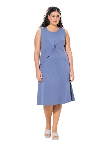 Ulla Popken Damen große Größen Übergrößen Plus Size Jerseykleid mit Knotendetail von Ulla Popken