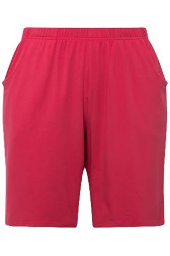 Ulla Popken Damen große Größen Übergrößen Plus Size Jerseyshorts, Taschen, Elastikbund dunkel rosa 58+ 818396538-58+ von Ulla Popken