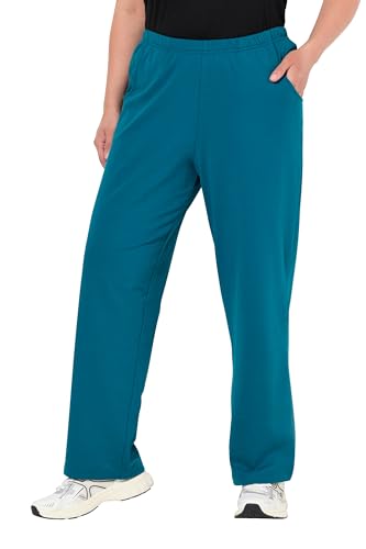 Ulla Popken Damen große Größen Übergrößen Plus Size Jogginghose, gerades Bein, Gummibund von Ulla Popken