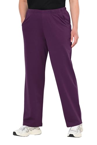 Ulla Popken Damen große Größen Übergrößen Plus Size Jogginghose, gerades Bein, Gummibund von Ulla Popken