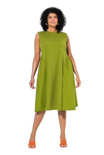 Ulla Popken Damen große Größen Übergrößen Plus Size Kleid, Materialmix von Ulla Popken