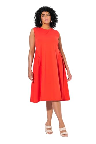 Ulla Popken Damen große Größen Übergrößen Plus Size Kleid, Materialmix von Ulla Popken