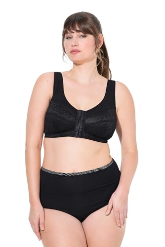 Ulla Popken Damen große Größen Übergrößen Plus Size Komfort-BH, Frontverschluss von Ulla Popken