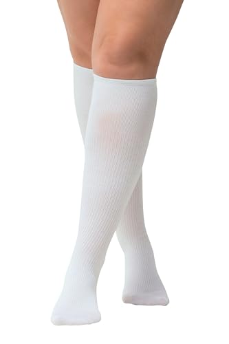 Ulla Popken Damen große Größen Übergrößen Plus Size Kompressions-Kniestrümpfe, starke Stützklasse von Ulla Popken