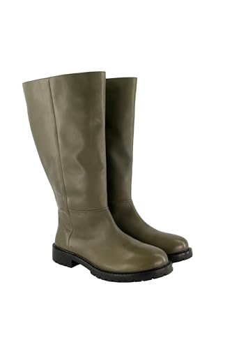 Ulla Popken Damen große Größen Übergrößen Plus Size Lederstiefel, XXL-Schaft, Weite H moos 40 834157630-40 Ulla Popken Damen große Größen Übergrößen Plus Size Lederstiefel, XXL-Schaft, Weite H moos 40 834157630-40 von Ulla Popken