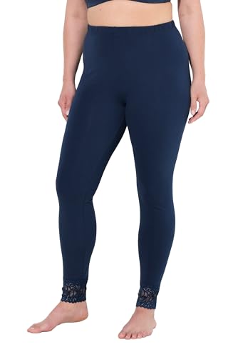 Ulla Popken Damen große Größen Übergrößen Plus Size Leggings, Laceband von Ulla Popken