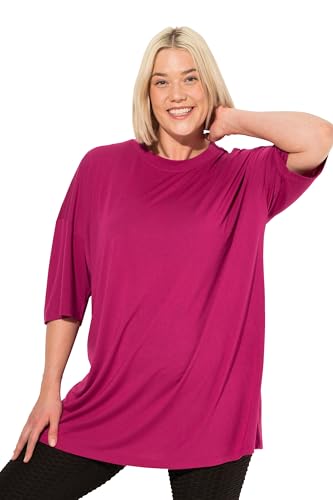 Ulla Popken Damen große Größen Übergrößen Plus Size Longshirt, antibakteriell, Oversized, Rundhals, Halbarm Magenta 42+ 832285810-42+ Ulla Popken Damen große Größen Übergrößen Plus Size Longshirt, antibakteriell, Oversized, Rundhals, Halbarm Magenta 42+ 832285810-42+ von Ulla Popken