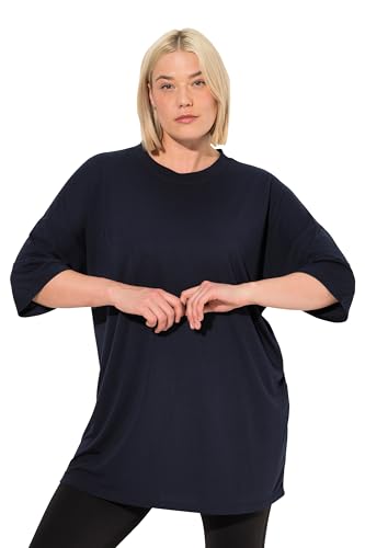 Ulla Popken Damen große Größen Übergrößen Plus Size Longshirt, antibakteriell, Oversized, Rundhals, Halbarm Marine 50+ 832285130-50+ Ulla Popken Damen große Größen Übergrößen Plus Size Longshirt, antibakteriell, Oversized, Rundhals, Halbarm Marine 50+ 832285130-50+ von Ulla Popken