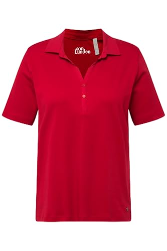 Ulla Popken Damen große Größen Übergrößen Plus Size Poloshirt, Webkragen, Knopfleiste, Halbarm Salsa 46+ 823283530-46+ Ulla Popken Damen große Größen Übergrößen Plus Size Poloshirt, Webkragen, Knopfleiste, Halbarm Salsa 46+ 823283530-46+ von Ulla Popken