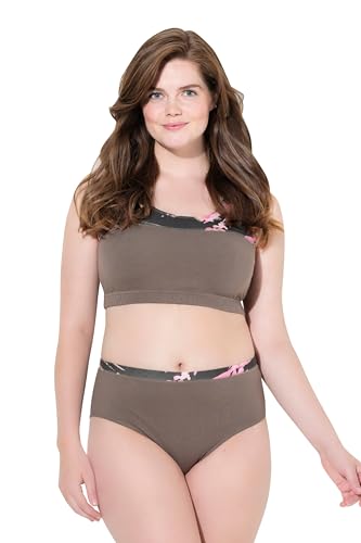 Ulla Popken Damen große Größen Übergrößen Plus Size Printed Slip von Ulla Popken