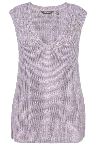 Ulla Popken Damen große Größen Übergrößen Plus Size Pullunder Lavendel 46+ 815257814-46+ von Ulla Popken