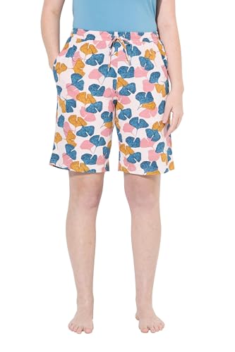 Ulla Popken Damen große Größen Übergrößen Plus Size Pyjama-Shorts, Gingko, weites Bein, Biobaumwolle helles rosa 58+ 840534504-58+ Ulla Popken Damen große Größen Übergrößen Plus Size Pyjama-Shorts, Gingko, weites Bein, Biobaumwolle helles rosa 58+ 840534504-58+ von Ulla Popken