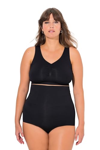 Ulla Popken Damen große Größen Übergrößen Plus Size Shaping-Bustier, nahtlos, ohne Verschluss schwarz 46+ 820332100-46+ von Ulla Popken
