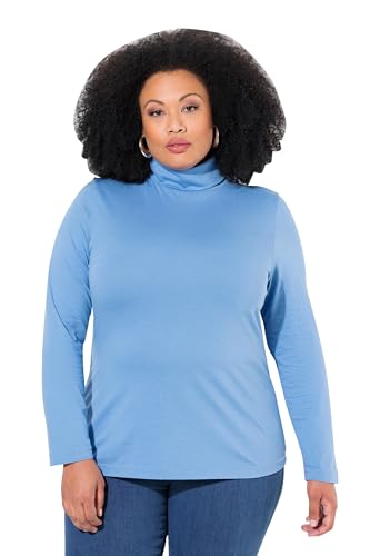 Ulla Popken Damen große Größen Übergrößen Plus Size Shirt, Rollkragen, Slim, Langarm von Ulla Popken