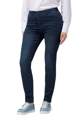 Ulla Popken Damen große Größen Übergrößen Plus Size Skinny-Jeans Sarah, schmales Bein, Stretch Blue Denim 26 825695902-26 von Ulla Popken