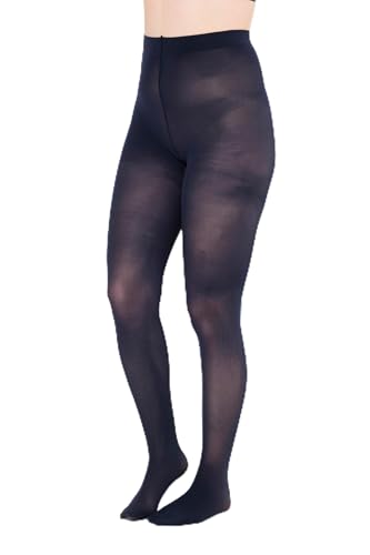 Ulla Popken Damen große Größen Übergrößen Plus Size Strumpfhose, extraweite Oberschenkel, Mikrofaser von Ulla Popken