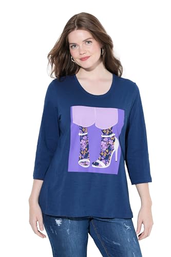 Ulla Popken Damen große Größen Übergrößen Plus Size T-Shirt, Frontdruck Schuh Ulla Popken Damen große Größen Übergrößen Plus Size T-Shirt, Frontdruck Schuh von Ulla Popken