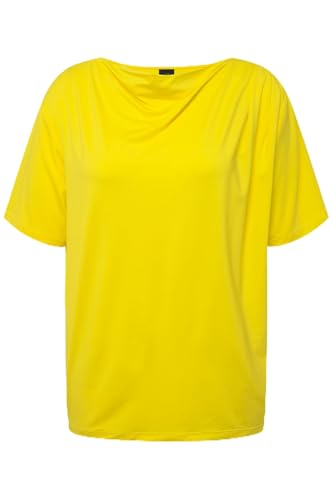 Ulla Popken Damen große Größen Übergrößen Plus Size T-Shirt, Lyocell, Wasserfall-Ausschnitt, Halbarm Zitrone 50+ 824987600-50+ Ulla Popken Damen große Größen Übergrößen Plus Size T-Shirt, Lyocell, Wasserfall-Ausschnitt, Halbarm Zitrone 50+ 824987600-50+ von Ulla Popken