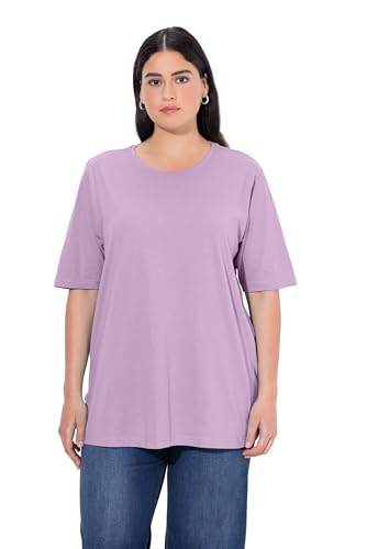 Ulla Popken Damen große Größen Übergrößen Plus Size T-Shirt, Rundhalsausschnitt, Relaxed, Halbarm von Ulla Popken
