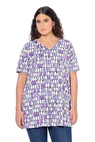 Ulla Popken Damen große Größen Übergrößen Plus Size T-Shirt, Zahlen, A-Linie, V-Ausschnitt, Halbarm Graphitgrau 54+ 837482100-54+ Ulla Popken Damen große Größen Übergrößen Plus Size T-Shirt, Zahlen, A-Linie, V-Ausschnitt, Halbarm Graphitgrau 54+ 837482100-54+ von Ulla Popken