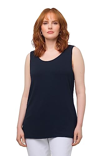 Ulla Popken Damen Top RH T-Shirts, Mitternachts Blau, 42-44 von Ulla Popken