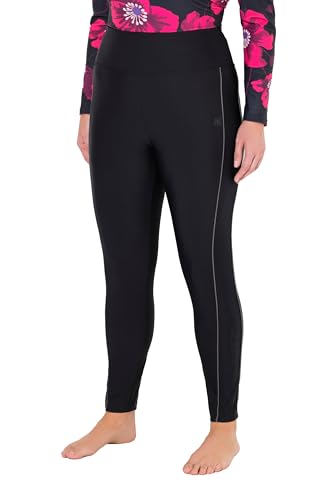 Ulla Popken Damen große Größen Übergrößen Plus Size UV-Schwimmhose, Chalie lang, pipings Ulla Popken Damen große Größen Übergrößen Plus Size UV-Schwimmhose, Chalie lang, pipings von Ulla Popken