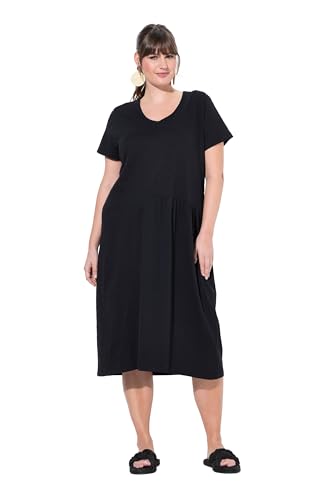 Ulla Popken Damen große Größen Übergrößen Plus Size a-line Dress Dividing Seams, 1/2 Sleeve Ulla Popken Damen große Größen Übergrößen Plus Size a-line Dress Dividing Seams, 1/2 Sleeve von Ulla Popken
