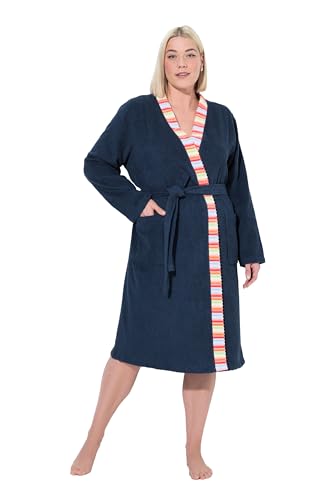 Ulla Popken Damen große Größen Übergrößen Plus Size bathrobe, decorative edge von Ulla Popken