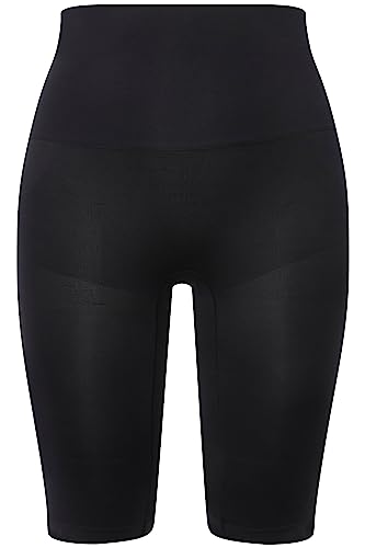 Ulla Popken Damen Miederhose, Knielang Hose, Schwarz (Schwarz 10), 46 Große Größen EU von Ulla Popken