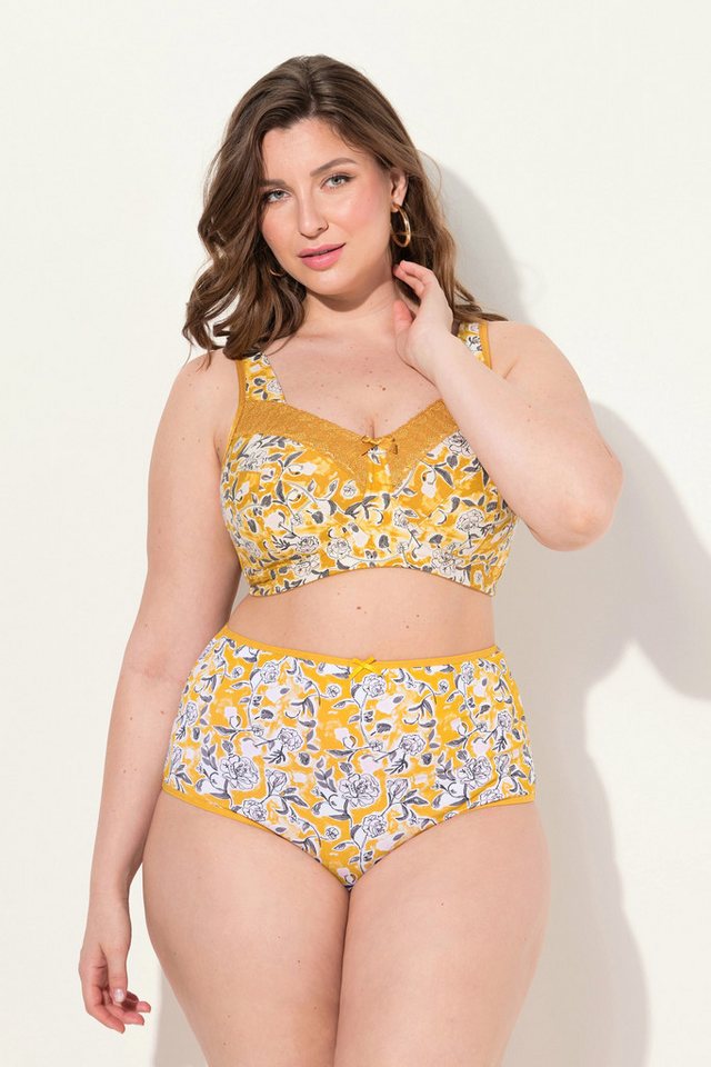 Ulla Popken Entlastungs-BH Entlastungs-BH Spitze ohne Bügel Cup C - E von Ulla Popken