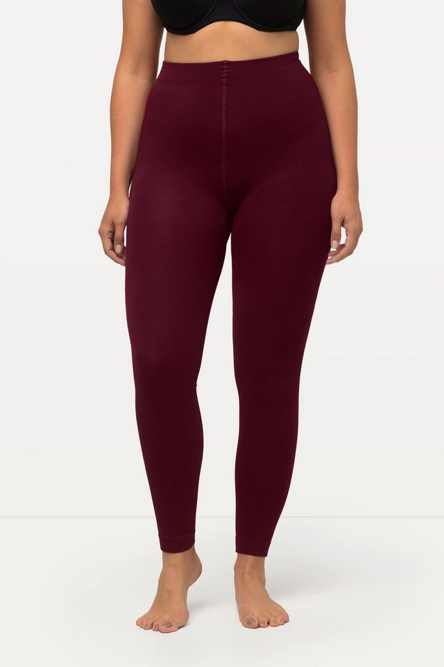 Ulla Popken Feinstrumpfhose Thermo-Strumpfleggings Elastikbund von Ulla Popken