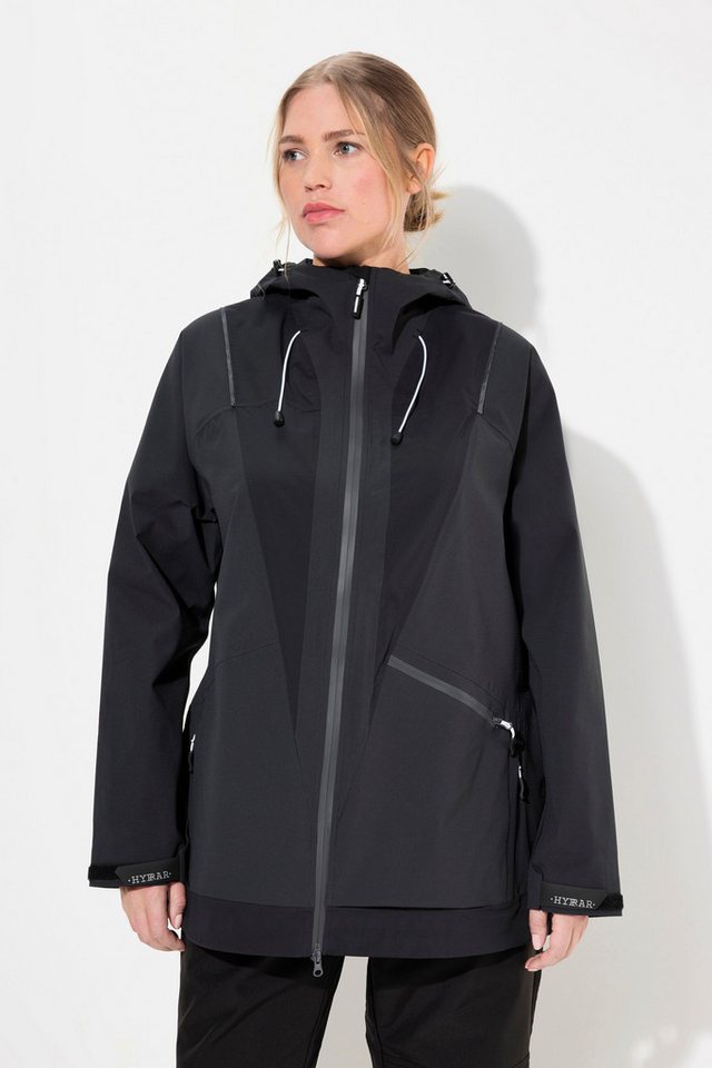 Ulla Popken Funktionsjacke Funktionsjacke wasserdicht 2-Wege-Zipper Reflektor von Ulla Popken