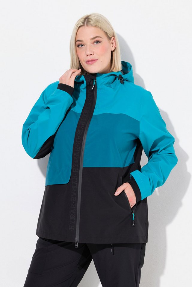 Ulla Popken Funktionsjacke HYPRAR Regenjacke wasserdicht Kapuze von Ulla Popken