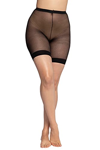 Ulla Popken Damen Strumpfpanty Funktionsunterwäsche, Schwarz, 56-58 EU von Ulla Popken