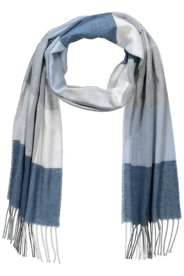 Ulla Popken Halstuch Schal Karomuster langes schmales Format von Ulla Popken