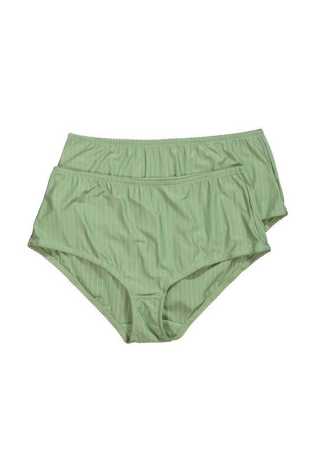Ulla Popken Midislip Midislips 2er-Pack Nadelstreifen (2-St) von Ulla Popken