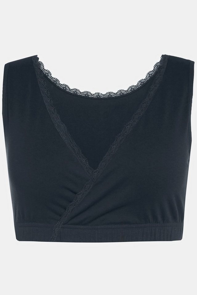 Ulla Popken Bustier Bellieva-Still-Bustier Spitze nahtlos Biobaumwolle von Ulla Popken