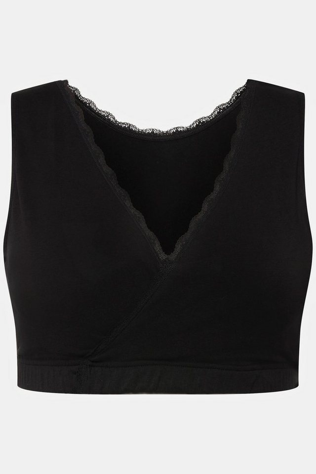 Ulla Popken Bustier Bellieva-Still-Bustier Spitze nahtlos Biobaumwolle von Ulla Popken