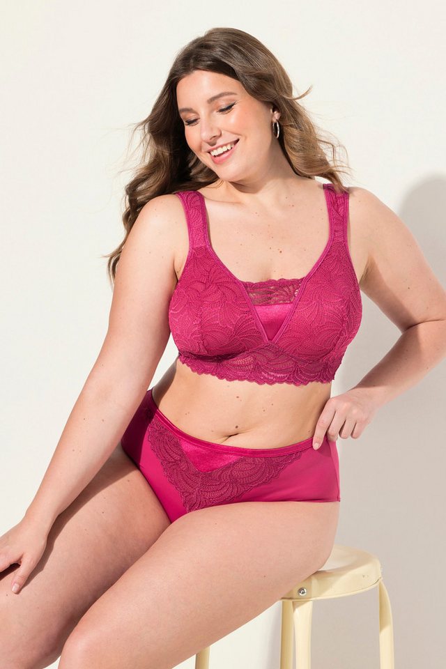 Ulla Popken Midislip Midislip Spitze Mikrofaser von Ulla Popken