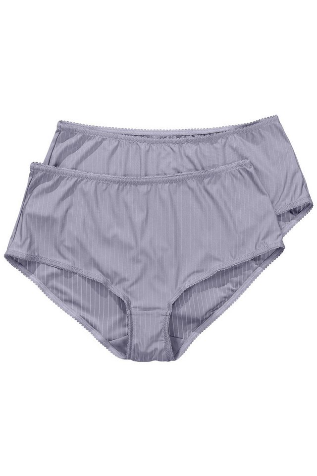 Ulla Popken Midislip Midislips 2er-Pack Nadelstreifen (2-St) von Ulla Popken